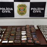 Haxixe apreendido pela Polícia Civil Aeroporto