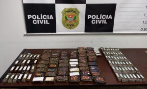 Haxixe apreendido pela Polícia Civil Aeroporto