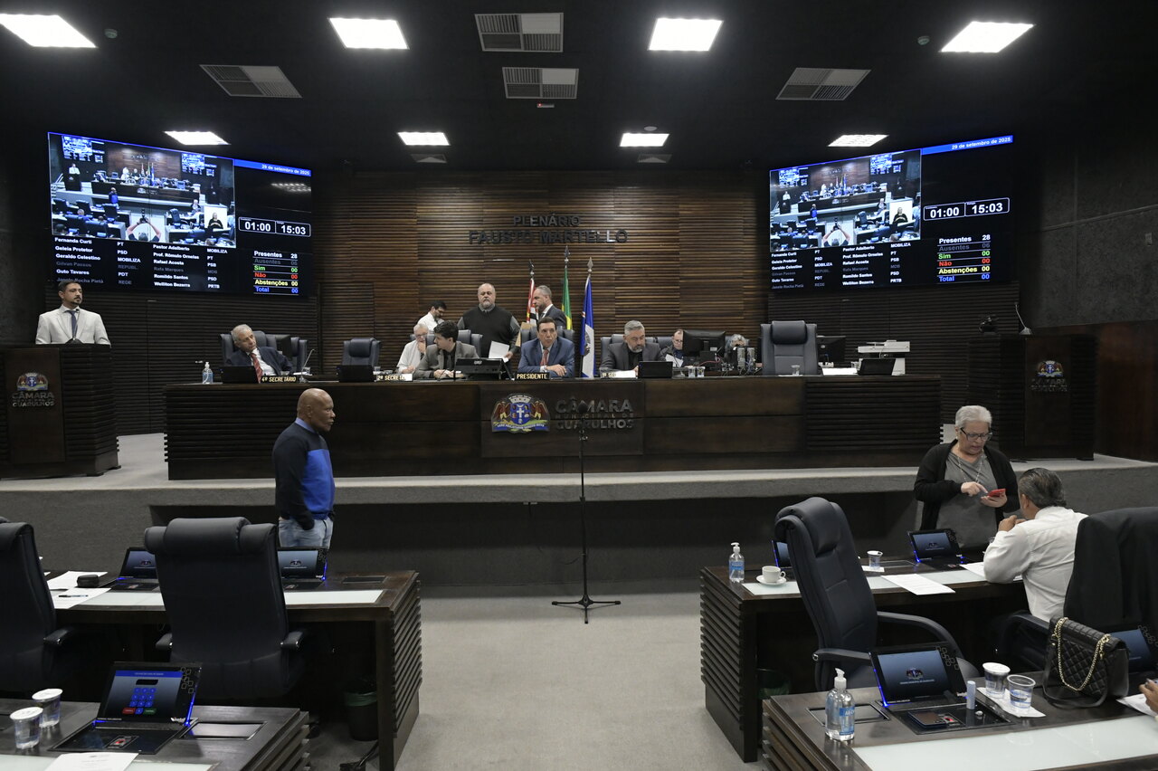 Sessão Câmara Municipal