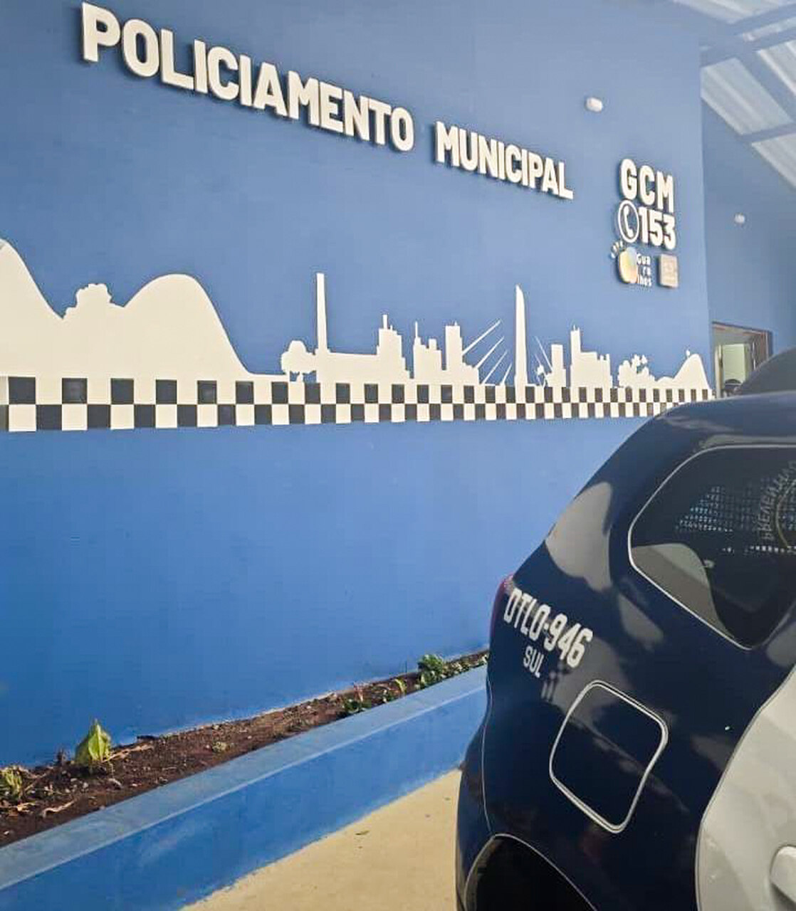 Viatura GCM - foragido capturado