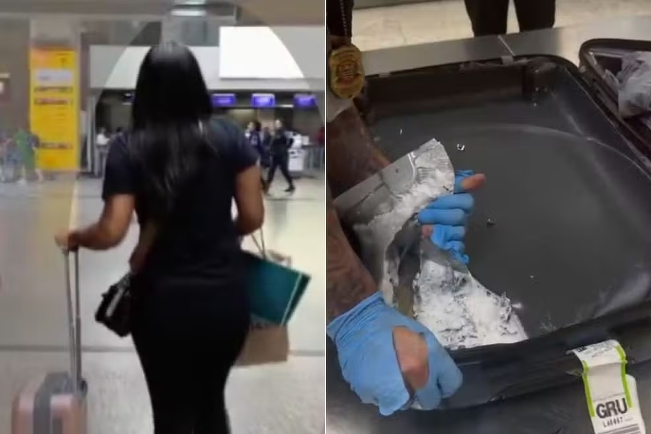 Mulher flagrada com haxixe de R$ 570 mil no Aeroporto de Guarulhos