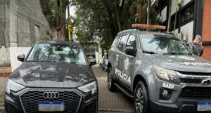 Baep recupera veículo