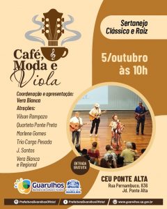 Café Moda e Viola leva música sertaneja raiz
