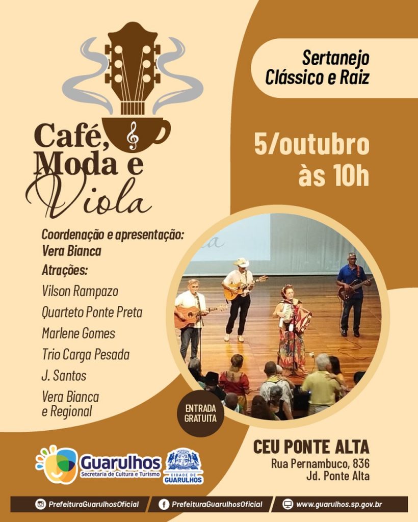 Café Moda e Viola leva música sertaneja raiz
