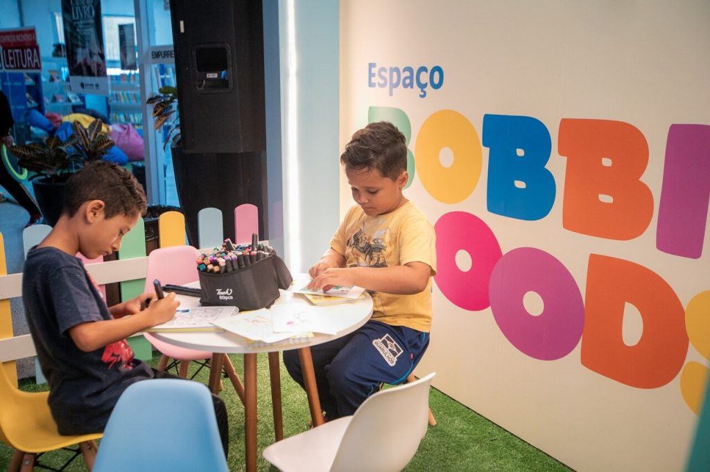primeiro espaço Bobbie Goods da cidade no CEU Bonsucesso