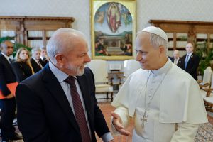 Lula e o Papa Leão XIV