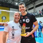 Sandro comemora a trajetória na Super Liga