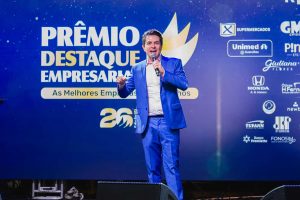 Silvio Alves, da ACE-Guarulhos, no Prêmio Destaque Empresarial