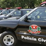 Viaturas da Polícia Civil