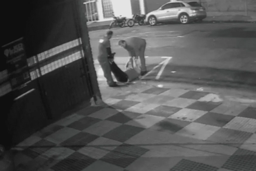 homem morto depois de duas horas em adega