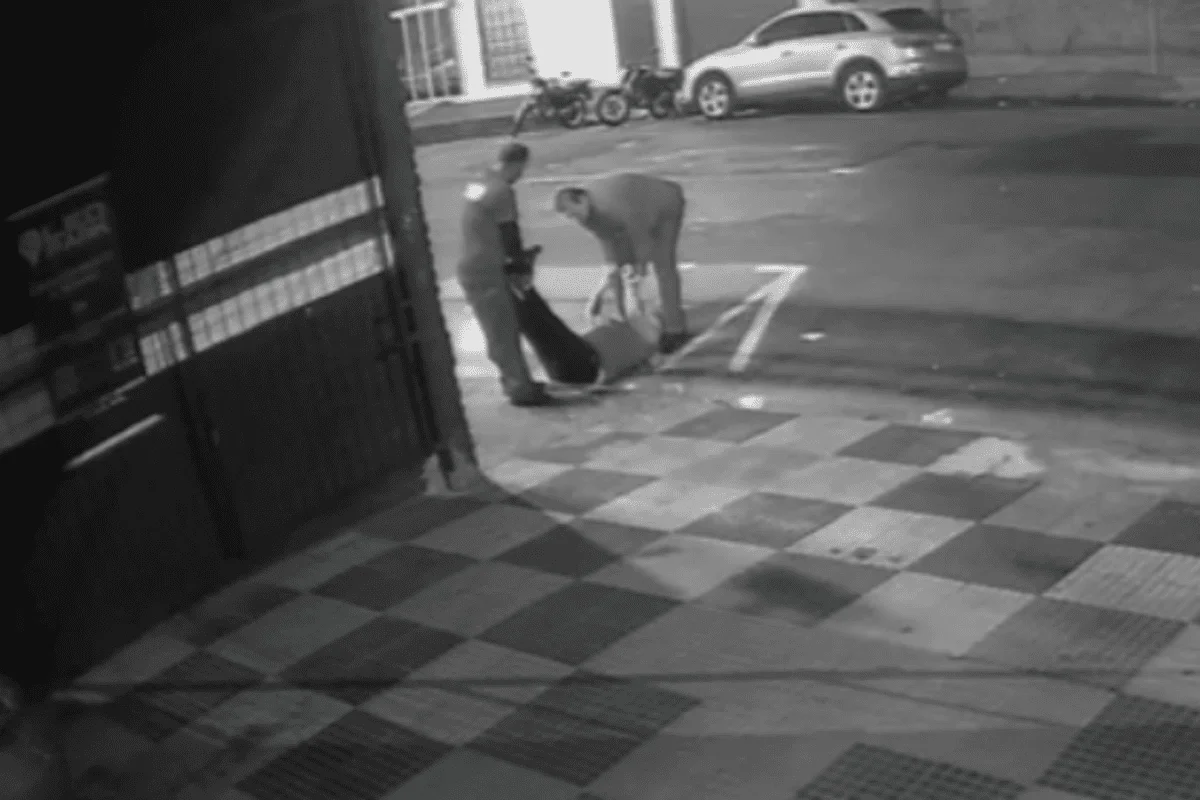 homem morto depois de duas horas em adega