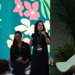 Adriana Duar, analista ambiental do Ibama, durante evento em Manaus