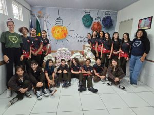 Moriah x 6º anos x arrecadação de pacotes de açúcar