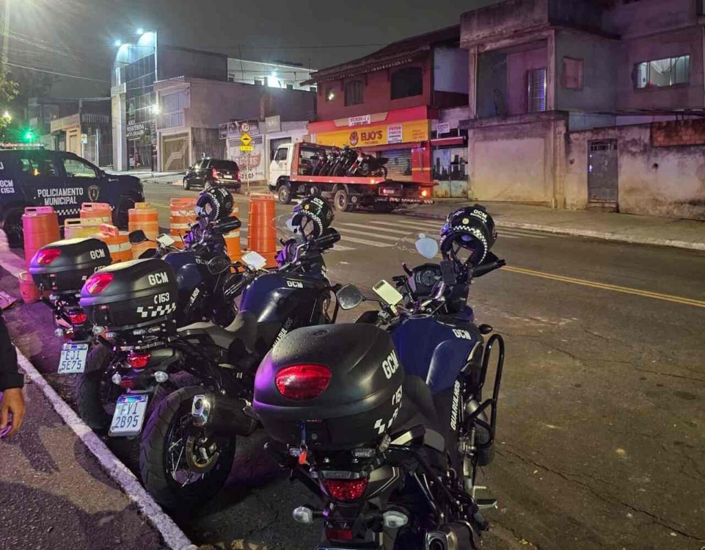apreensão de motos x GCM
