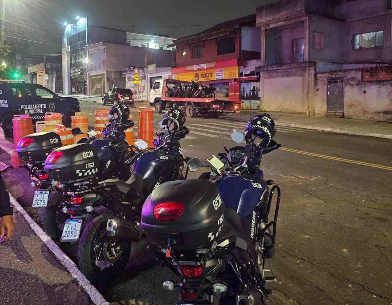 apreensão de motos x GCM