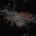 Guarulhos e São Paulo vistos da Estação Espacial Internacional