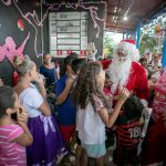 Parques Chico Mendes e Fracalanza recebem Papai Noel