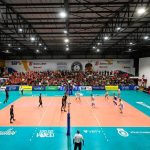 Vôlei Guarulhos no ginásio da Ponte Grande