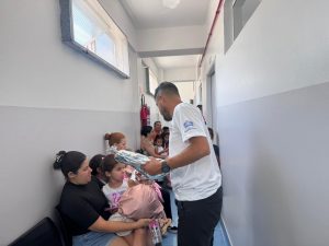 presentes para crianças no HMCA