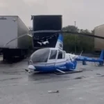 helicóptero cai em Guarulhos