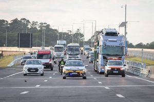 tráfego de veículos no Rodoanel Norte