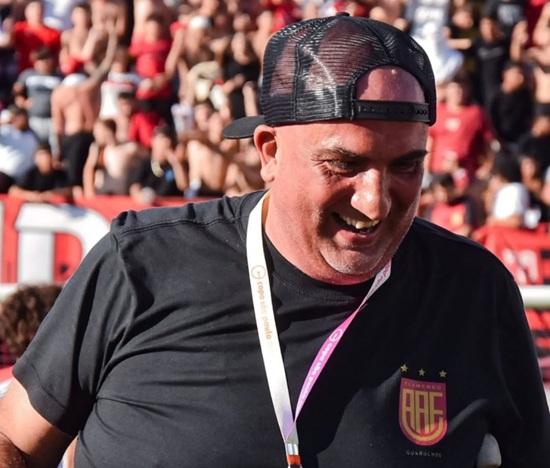 Caio Soler, presidente do Flamengo de Guarulhos
