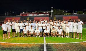 Elenco do Flamengo de Guarulhos na Copinha no Ano-Novo
