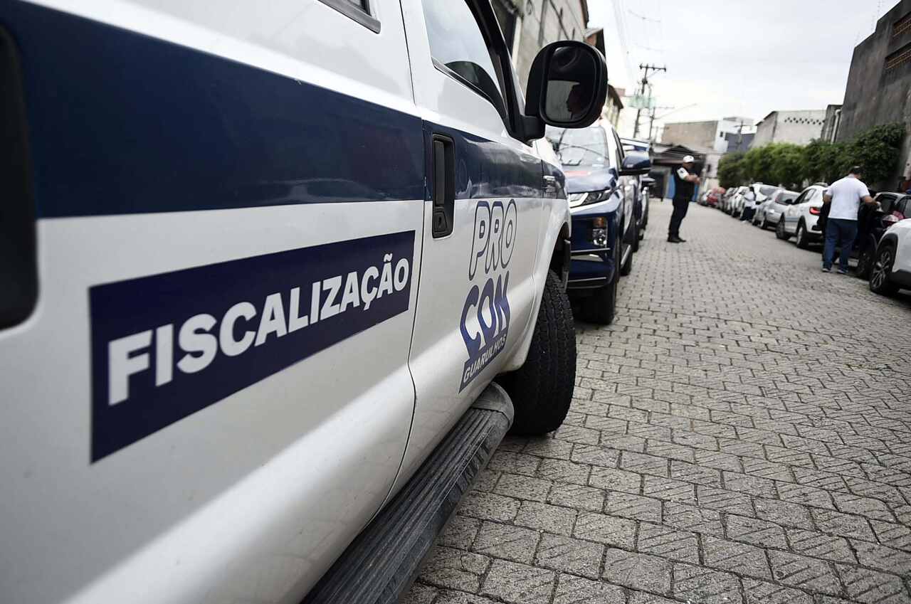 Fiscalização viatura do Procon