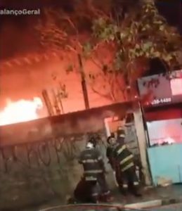 incêndio galpão