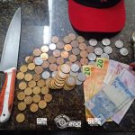 roubo a comércio com faca