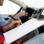 teste de direção, motorista