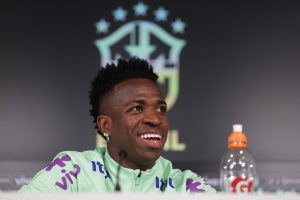 Vinícius Júnior, na Seleção Brasileira