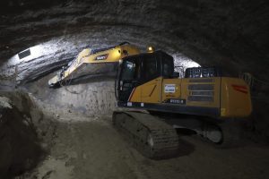 abertura de tunel no Rodoanel Norte