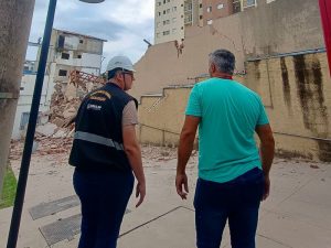 fiscalização Crea x prédio que desabou