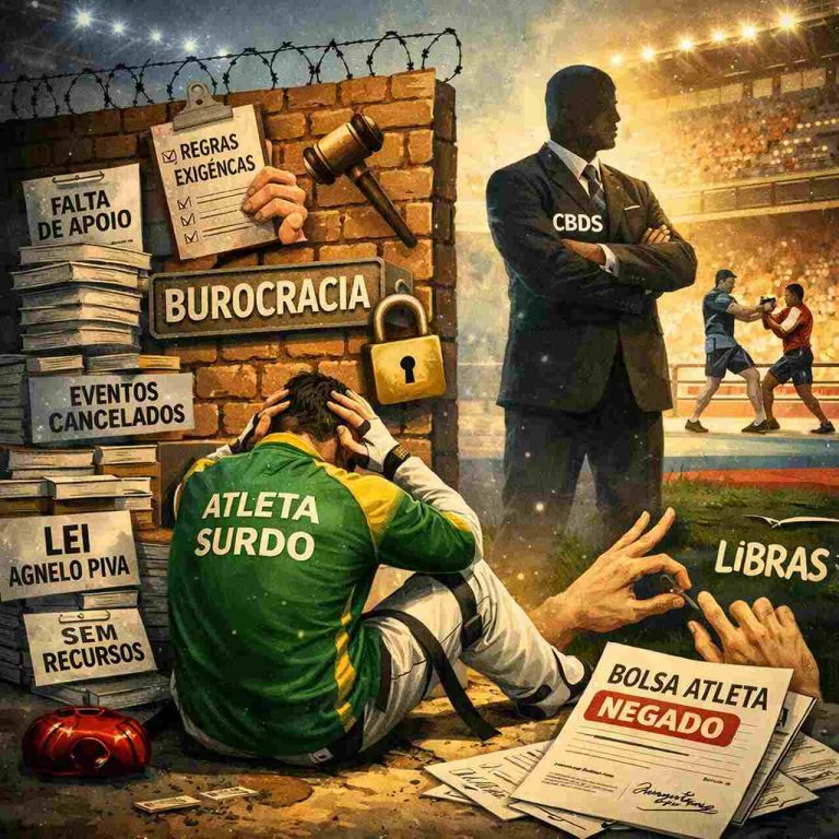 Dificuldades dos atletas surdos