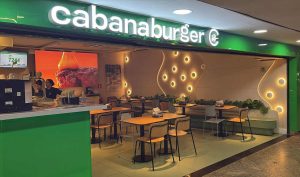 Fachada do Cabana Burger no Internacional Shopping
