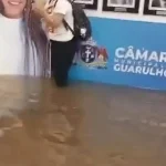 alagamento na Câmara de Guarulhos