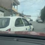 batida de carro da Sabesp