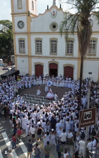 lavagem da Catedral de Guarulhos