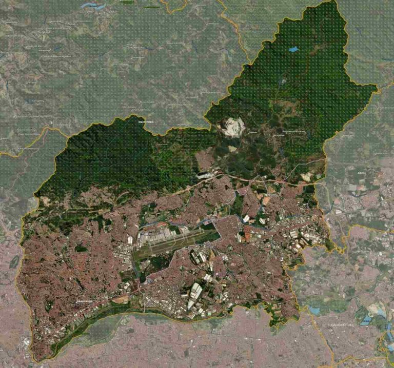 mapa de Guarulhos