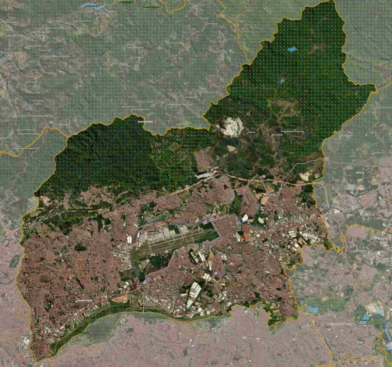 mapa de Guarulhos
