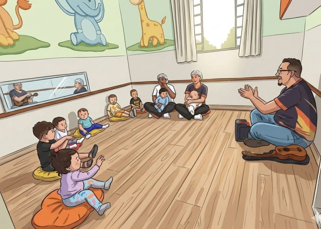 musicalização infantil no Moriah