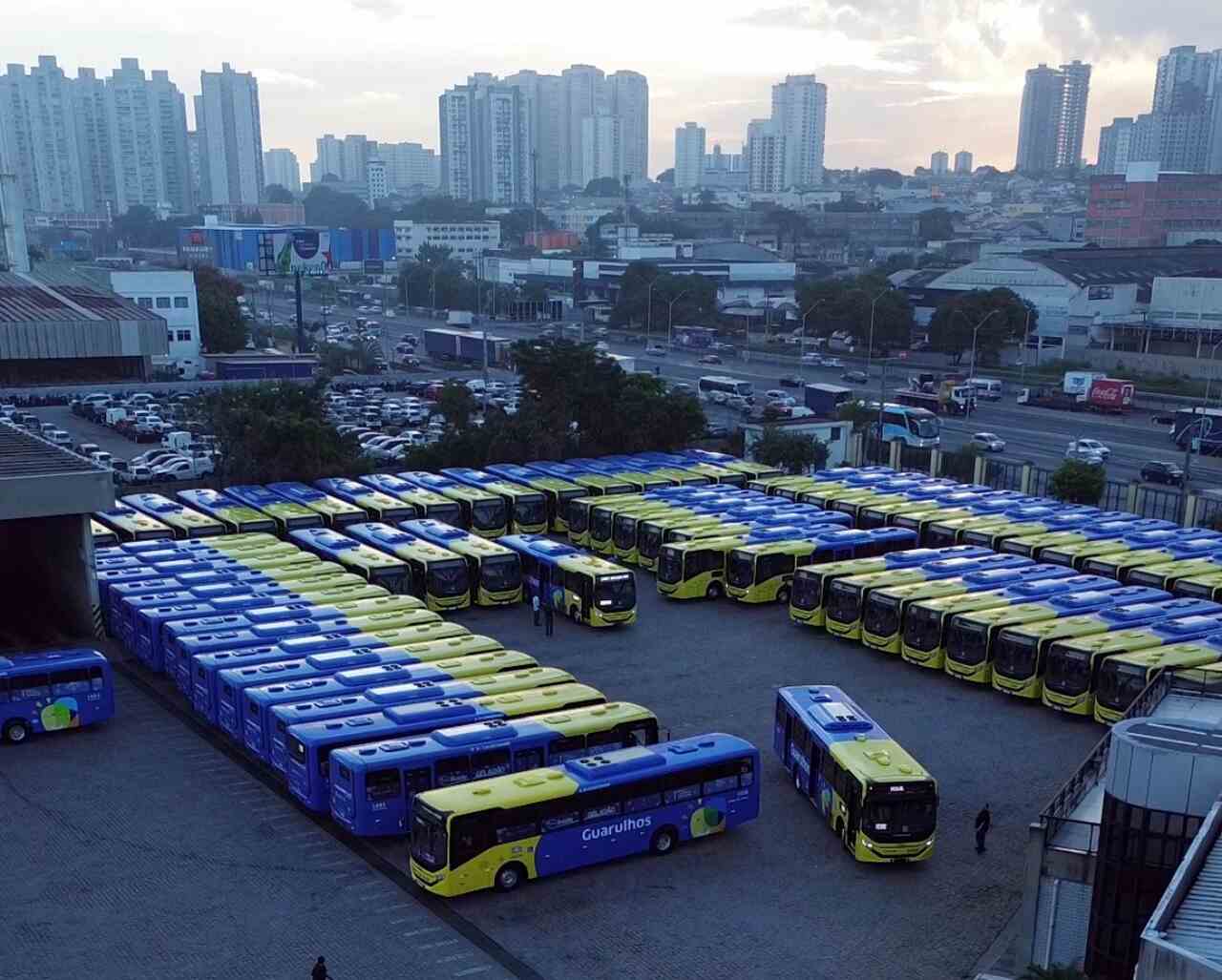 programa Geladão, ônibus municipais
