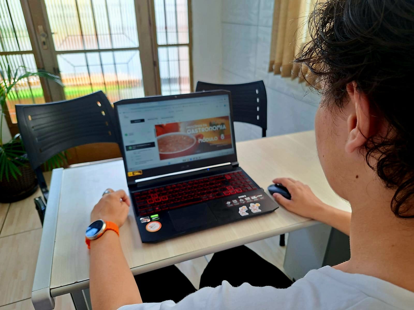 curso de Gastronomia, Moriah, disciplina optativa