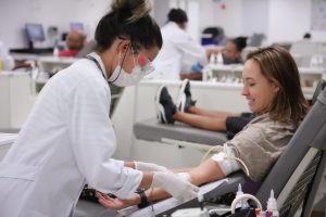 doação de sangue no Aeroporto de Guarulhos