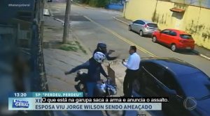 Jorge Wilson é assaltado
