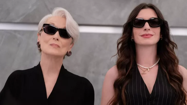 Meryl Streep e Anne Hathaway em O Diabo Veste Prada 2
