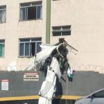 avião bimotor cai em Belo Horizonte