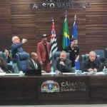 confusão na Câmara de Guarulhos