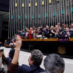 sessão na Câmara dos Deputados